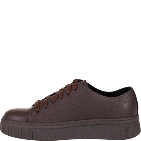 Półbuty damskie skórzane Syrena SLA 1145/298 czekolada