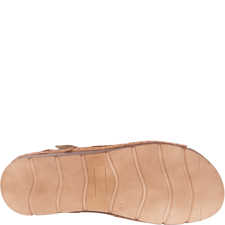 Sandały damskie skórzane marki Syrena SST 907 rude