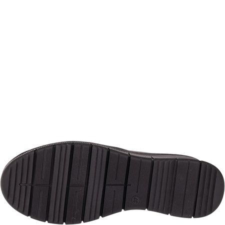 Popielate botki Syrena SWB K-276 ze skóry naturalnej