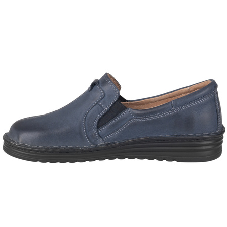 Półbuty damskie SOT 079/M w kolorze granatowym marki Syrena