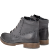 Botki damskie Syrena SST 4044 szare – skórzane, komfortowe