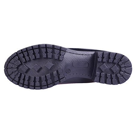 Polskie półbuty z linii eco w kolorze czarnym model EDA 318