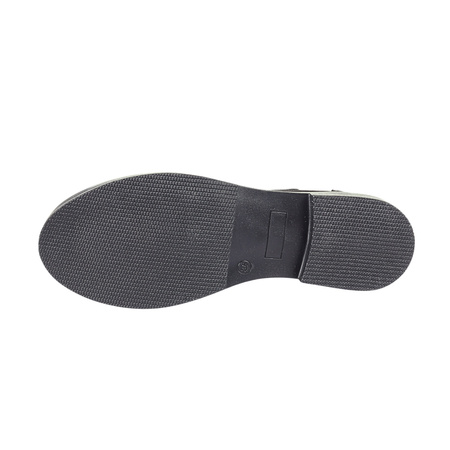 Czarne zamszowe mokasyny damskie Excel 466/290