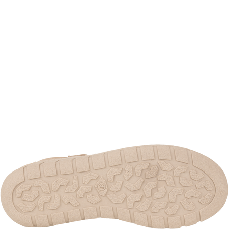 Półbuty Syrena SH 780-2S ecru - komfortowe buty na rzepy