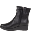 Komfortowe botki damskie skórzane Syrena SWB K-247 czarne