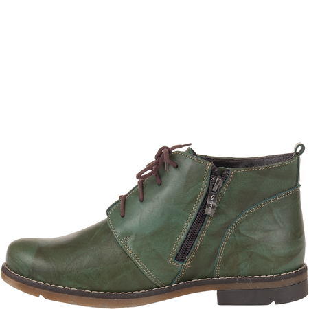 Botki damskie zimowe marki Syrena SST 4000/D zielone