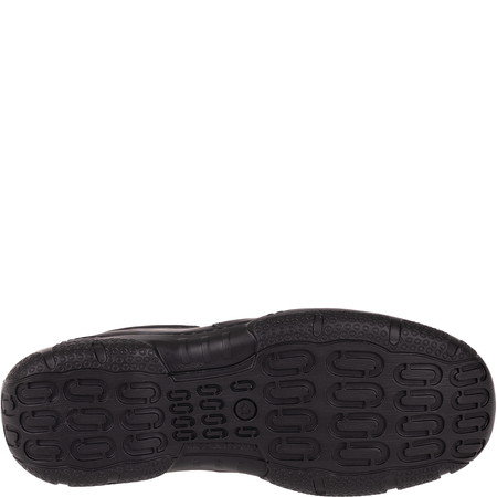 Skórzane półbuty męskie Syrena SI 422A-459 czarne