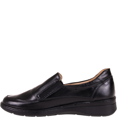 Półbuty Syrena SE 0053 czarne skóra naturalna