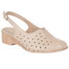 Syrena SWB 131 beżowe sandały damskie - skórzane, wygodne