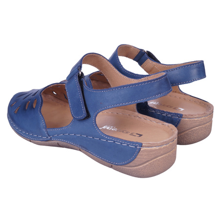 Sandały damskie Syrena SH 224011 granat