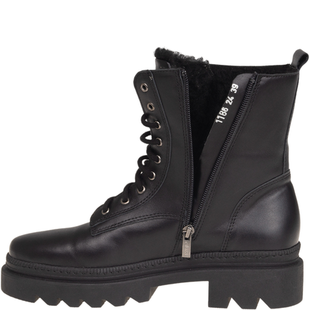 Botki damskie skórzane marki Syrena SR 1186 czarne