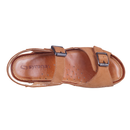 Sandały damskie skórzane SYRENA SBB 221223 RUDE CODEX