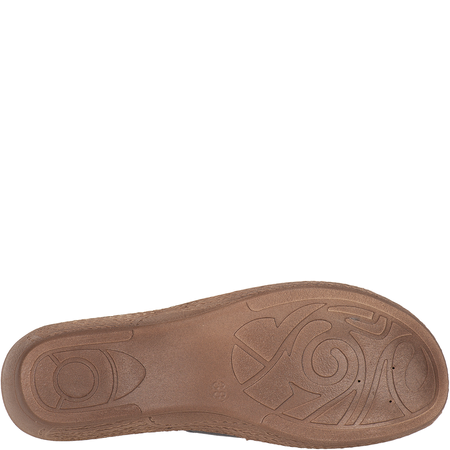 Granatowe klapki damskie Inblu GL-52 na koturnie