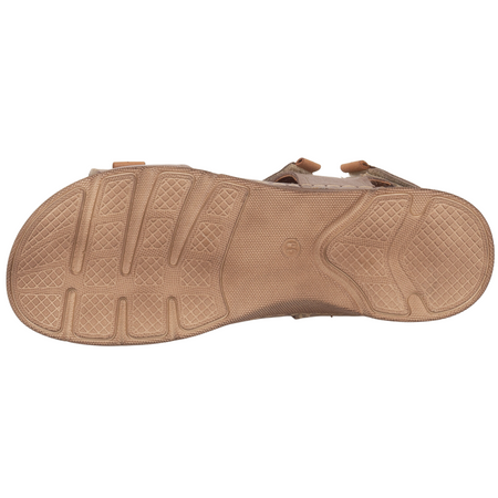 Sandały skórzane damskie marki Syrena SST 990 cappuccino