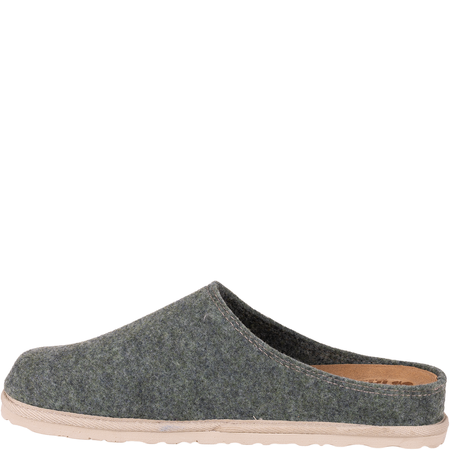 Kapcie damskie INBLU CS000047 zielone - filcowe