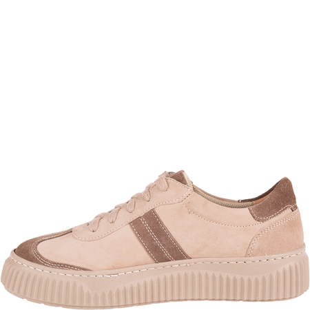 Półbuty Syrena SGO 2061 beż/brąz - skórzane, lekkie, wygodne