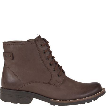 Botki damskie Syrena SST 2032/ST - skóra naturalna, brązowe