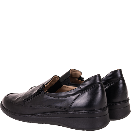 Półbuty Syrena SE 0053 czarne skóra naturalna