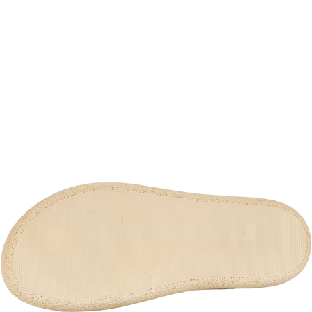 Klapki damskie na platformie Syrena SLA 983/M szampan, skóra