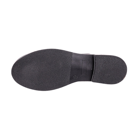 Mokasyny damskie - skóra ekologiczna Excel 466/290 czarne