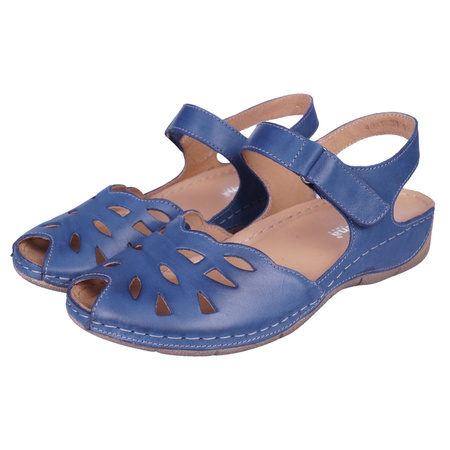 Sandały damskie Syrena SH 224011 granat