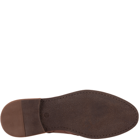 Trzewiki męskie Syrena SST 176 brązowe - skóra naturalna