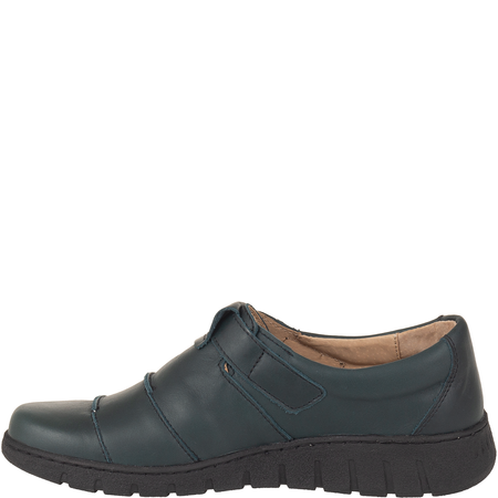 Półbuty Syrena SH 780-2S zielone - wygodne buty na rzepy