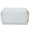 Elegancka torebka damska mała w kolorze białym