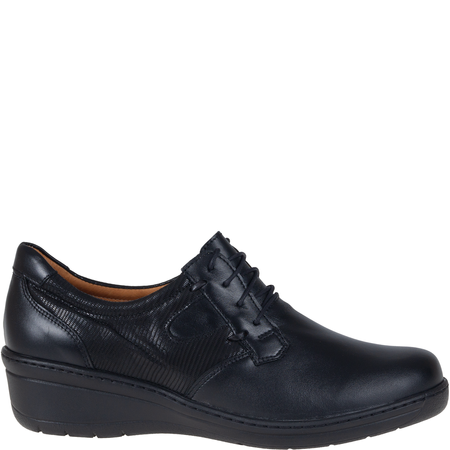 Komfortowe półbuty damskie skórzane Syrena SWB 192 czarne