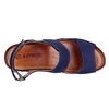 Sandały damskie skórzane SYRENA SBB 221168 GRANATOWE MARINE CODEX