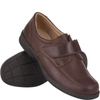 Skórzane półbuty męskie o podwyższonej tęgości H - Syrena SH 806, brązowe