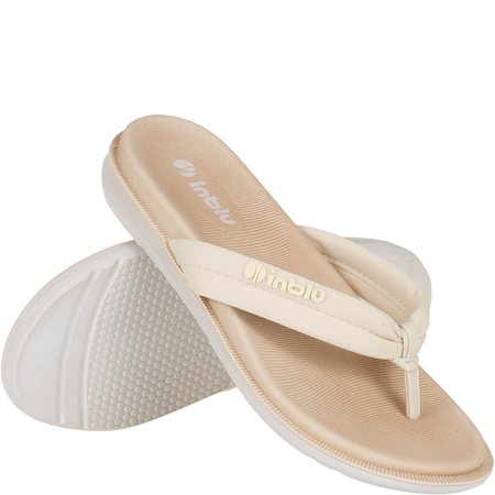 Beżowe japonki Inblu SF000004 - lekkie i wygodne