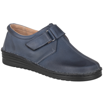 Półbuty damskie na rzepy SOT 069/M granatowe marki Syrena 