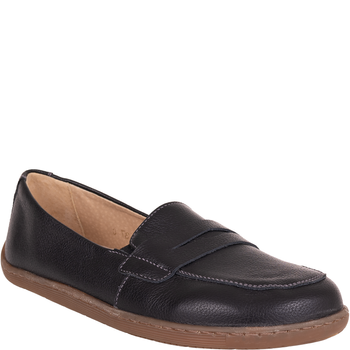 Czarne półbuty damskie skórzane Syrena SH 433 skóra licowa