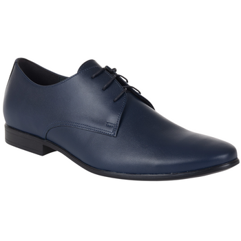 Syrena Półbuty męskie XXL - WZ-03 granatowe skórzane