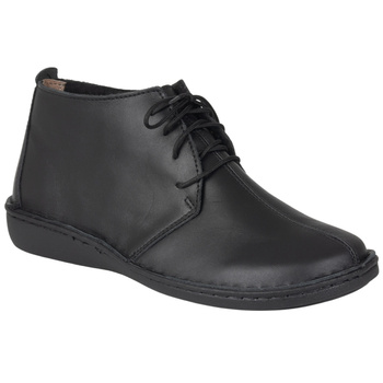 Komfortowe botki damskie skórzane Syrena SOT 071 czarne