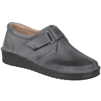 Szare półbuty damskie na rzepy SOT 069/M marki Syrena 