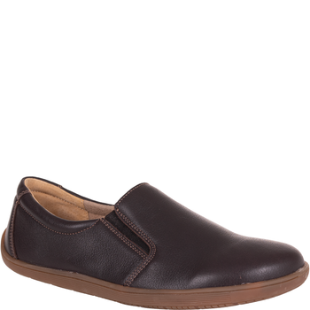 Skórzane półbuty barefoot brązowe Syrena SH 452