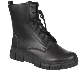 Trzewiki damskie Syrena SST 4090/DA - skóra naturalna