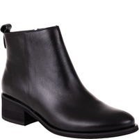 Komfortowe botki damskie skórzane Syrena SPU B-273 czarne
