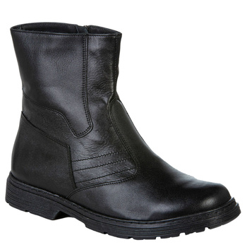 Kozaki męskie za kostkę skóra naturalna Syrena SWB WZ 02