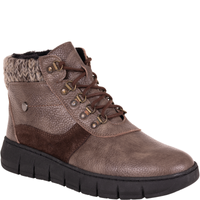 Trzewiki damskie skórzane Syrena SH 782.631.112 brąz