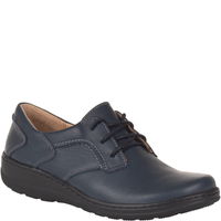 Wygodne półbuty damskie Syrena SH 715-2 granatowe