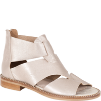 Sandały damskie Syrena SLA 1072 szampan, skóra licowa