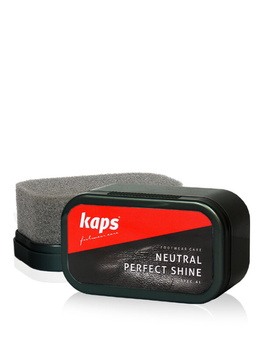 KAPS Perfect Shine, bezbarwna gąbka do polerowania skóry