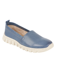 Półbuty damskie skóra naturalna Syrena Comfort SH 405 granat