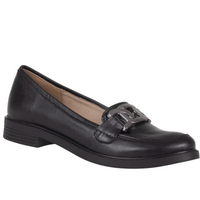 Półbuty Syrena SE 0055 czarne skórzane - elegancja i komfort