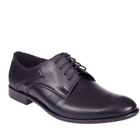 Półbuty wizytowe męskie skórzane Syrena SE 935 czarne