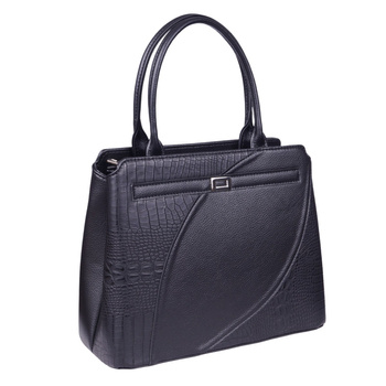 Mała czarna torebka z ekologicznej skóry - elegancka i praktyczna torebka na każdą okazję